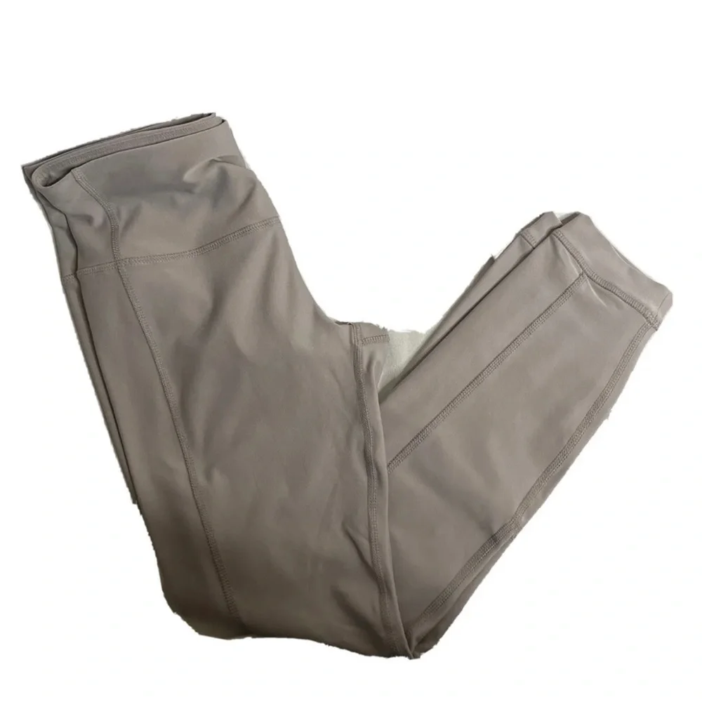 Apana Nude Mesh Lattice Back Leggings Small